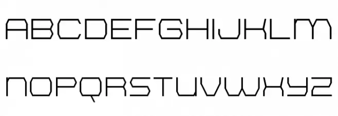 Bretton Font UPPERCASE
