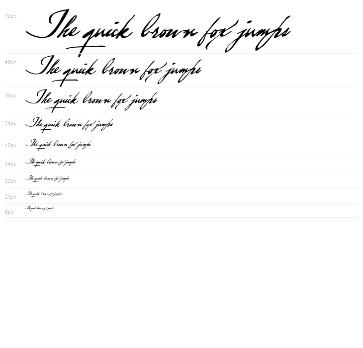 Brev Script Personal Use Waterfall