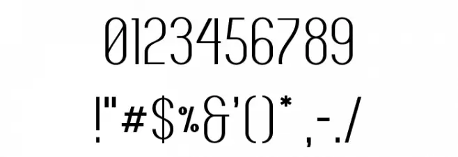 BreveSC Font OTHER CHARS