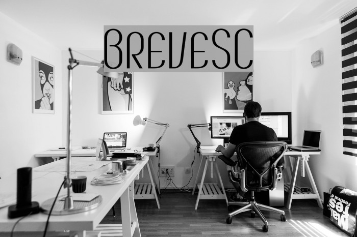 BreveSC Font examples
