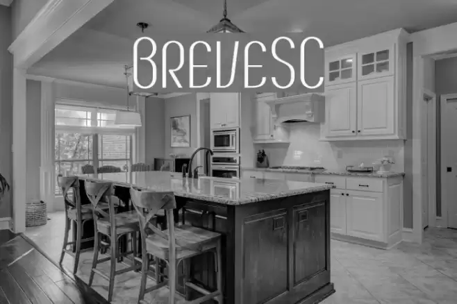 BreveSC Font examples