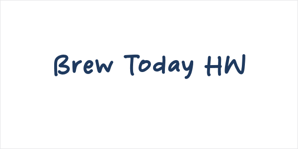 Brew Today HW Logo