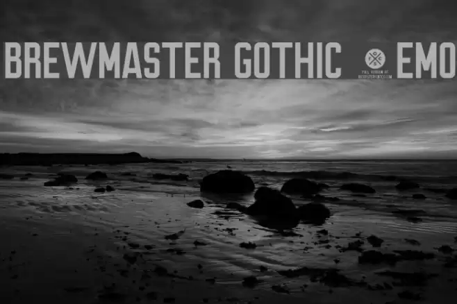 Brewmaster Gothic Demo Font examples