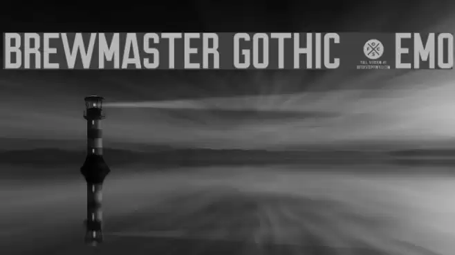 Brewmaster Gothic Demo Font examples