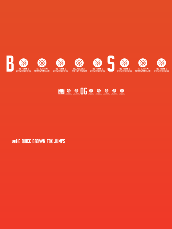 Brewmaster Gothic Demo Poster