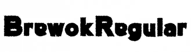 BrewokRegular  font caratteri gratis