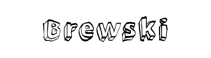 Brewski  font caratteri gratis