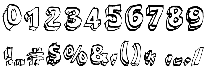 Brewski Font OTHER CHARS