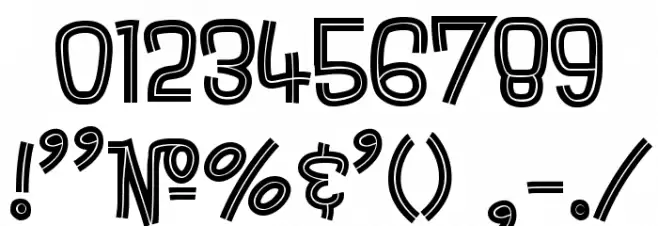 Brewsky Font OTHER CHARS