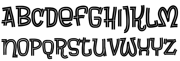 Brewsky Font LOWERCASE
