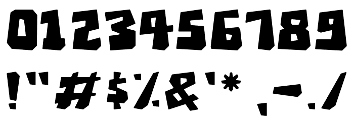 Brexi Stone-DEMO Regular Font OTHER CHARS