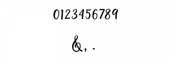 Breyhana Font OTHER CHARS