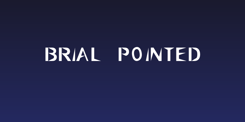 Brial   pointed Social Header