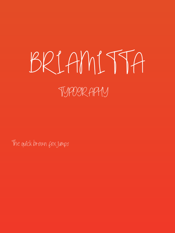 Briamitta Poster