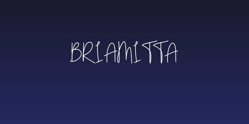 Briamitta Social Header