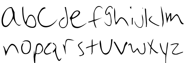 Brian Cary Font LOWERCASE
