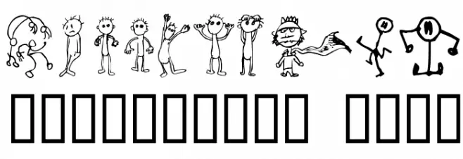 Brian Powers Doodle 2 1 Font OTHER CHARS