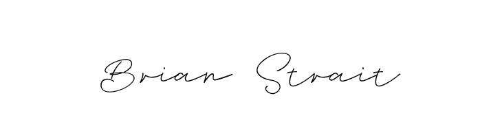 Brian Strait  नि: शुल्क फ़ॉन्ट्स डाउनलोड