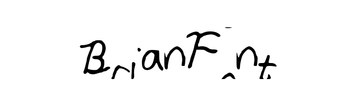 BrianFont  Fuentes Gratis Descargar