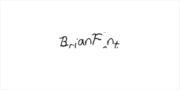 BrianFont Logo