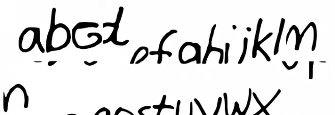 BrianFont फ़ॉन्ट लोअरकेस