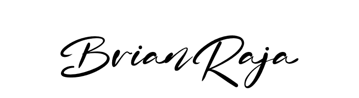 BrianRaja  フリーフォントのダウンロード