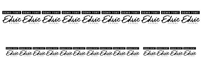 Briana Cora Demo Font OTHER CHARS