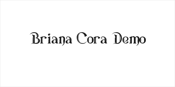 Briana Cora Demo Logo