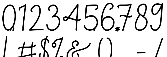 Brianetta Font OTHER CHARS