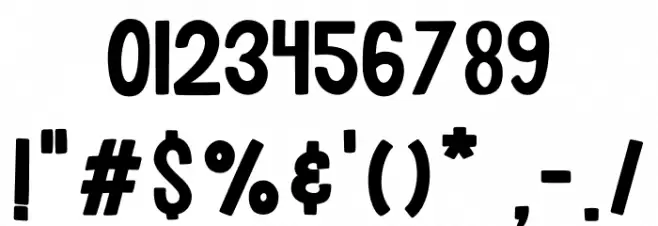 Brianna Font OTHER CHARS