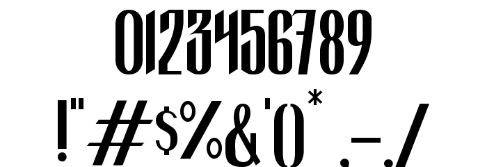 Brianne Regular Font OTHER CHARS