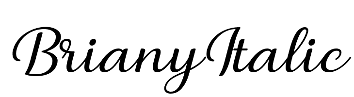 Briany Italic Fonte