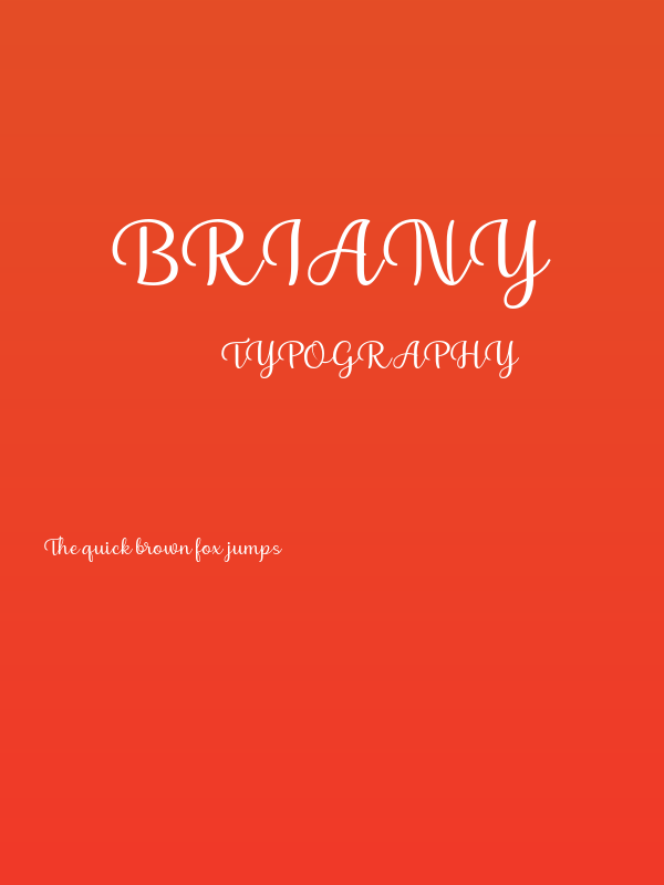 Briany Poster
