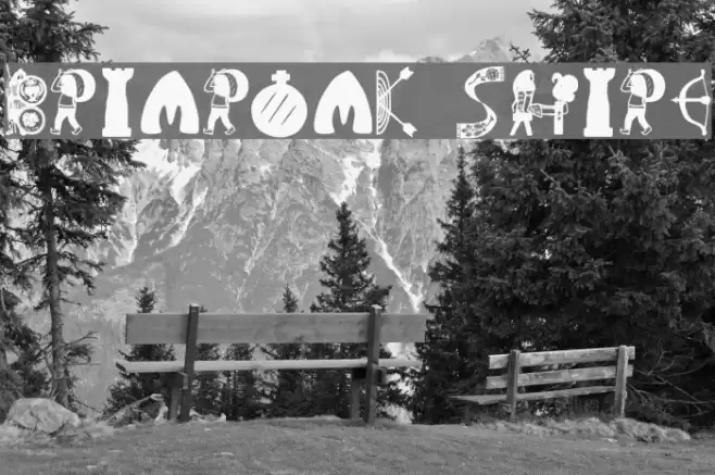 Briaroak Shire Font examples