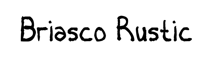 Briasco Rustic Font