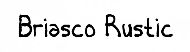 Briasco Rustic  免费字体下载