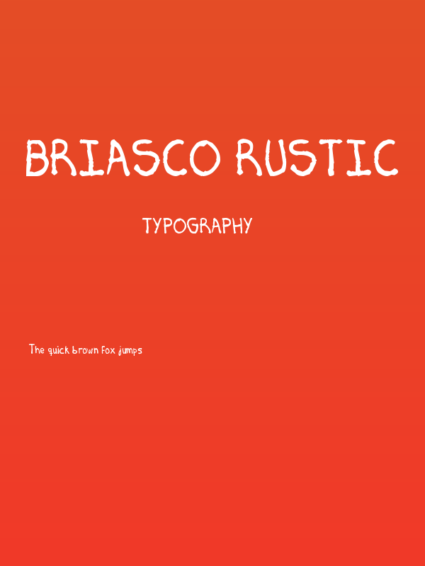 Briasco Rustic Poster