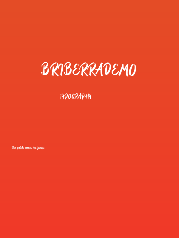 BriberraDEMO Poster