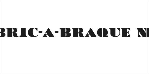 Bric-a-Braque NF Logo