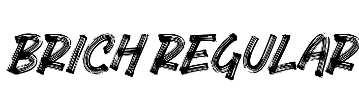 Brich-Regular  免费字体下载