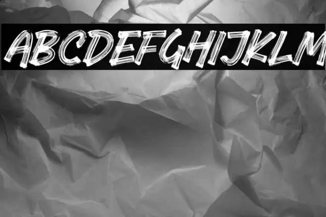 Brich-Regular Font examples