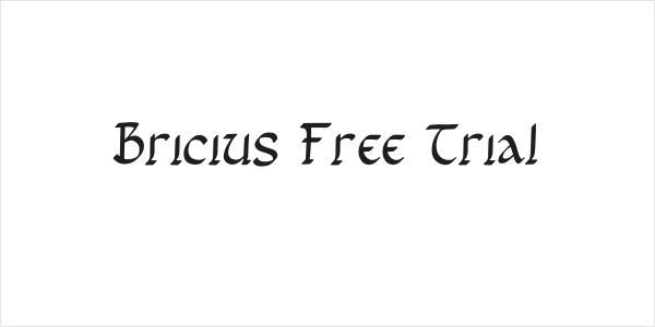 Bricius Free Trial Logo