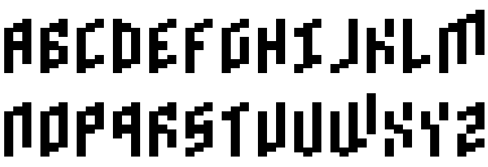 Brick Bold Regular Font LOWERCASE
