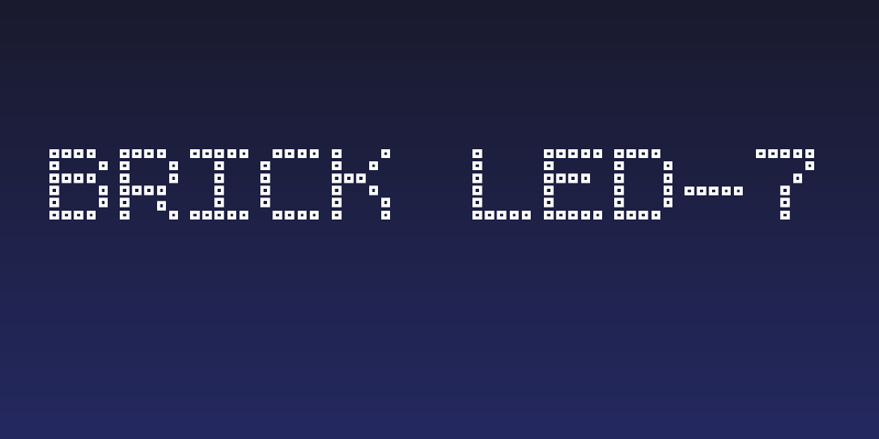 Brick LED-7 Social Header