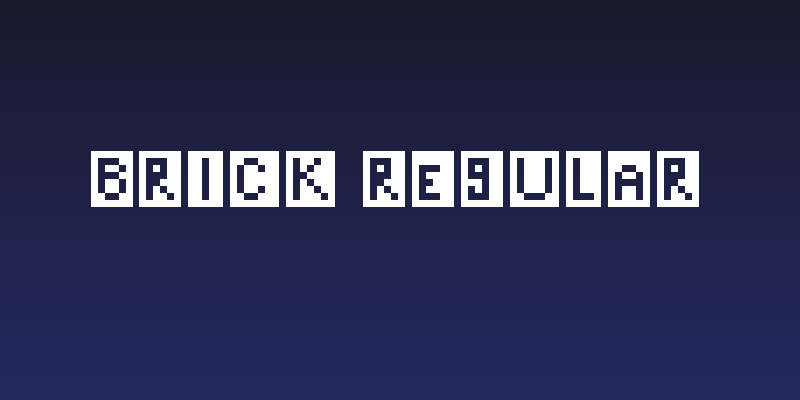 Brick Regular Social Header