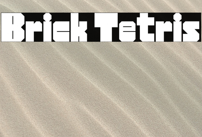 Brick Tetris Example 3