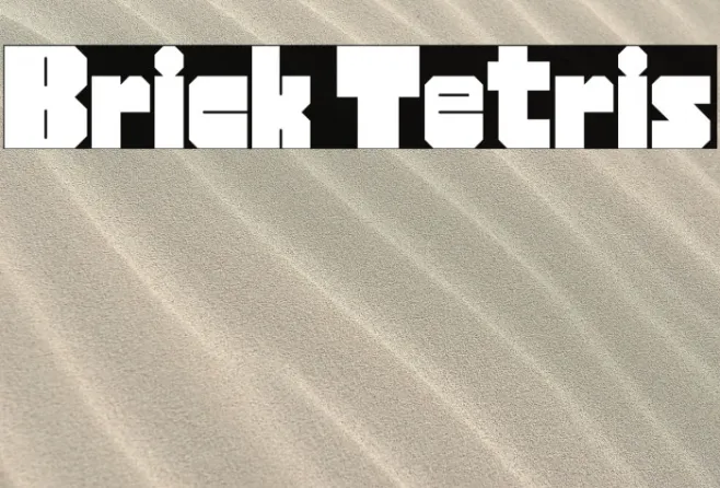 Brick Tetris Example 3