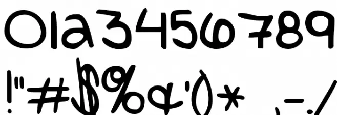 Brick by Boring Brick Font OTHER CHARS