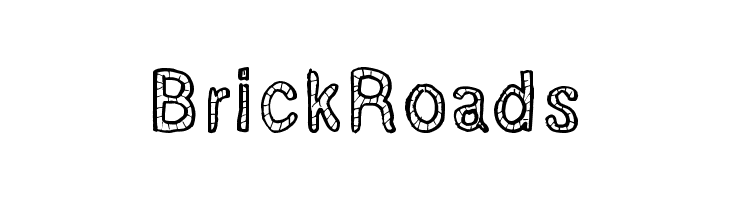 BrickRoads  Free Fonts Download