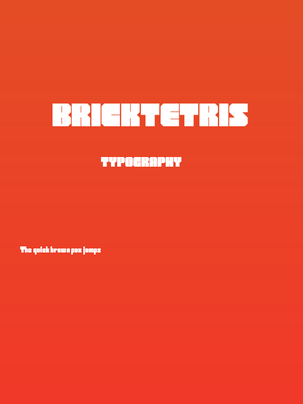 BrickTetris Poster